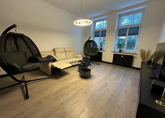 아파트 Familienwohnung Am Pfaffenteich *